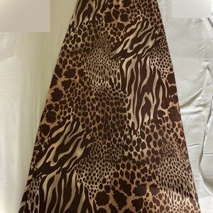 Leopard Print Maxi Skirt